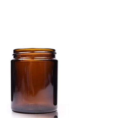100ml Amber Glass Cosmetic Jar
