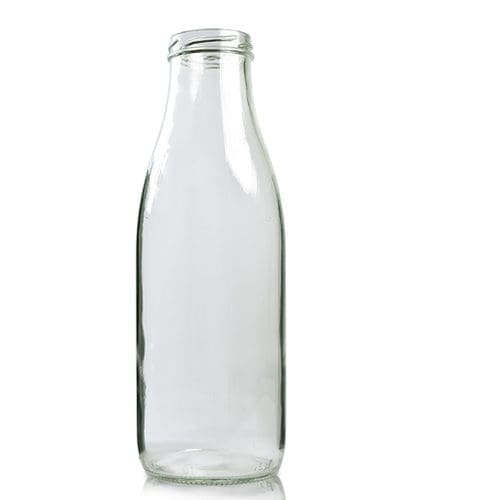 750ml Clear Glass Juice Bottle