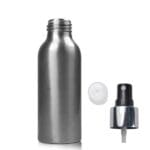 100ML Aluminium Bottle w silver spray