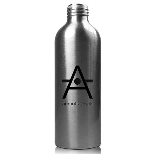 200ML Aluminium Bottle with label