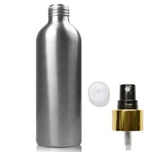 200ml Brushed Aluminium Premium Spray Bottle