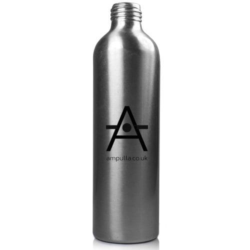 250ML Aluminium Bottle with label
