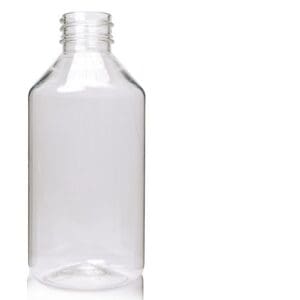 250ml Clear plastic bottle