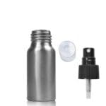 30ML Aluminium Bottle w black spray