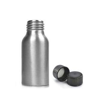 50ml Aluminium Bottle With Plastic Cap