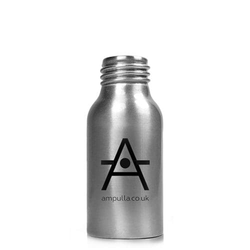 50ML Aluminium Bottle w label