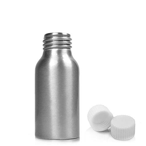 50ml Aluminium Bottle With Plastic Cap
