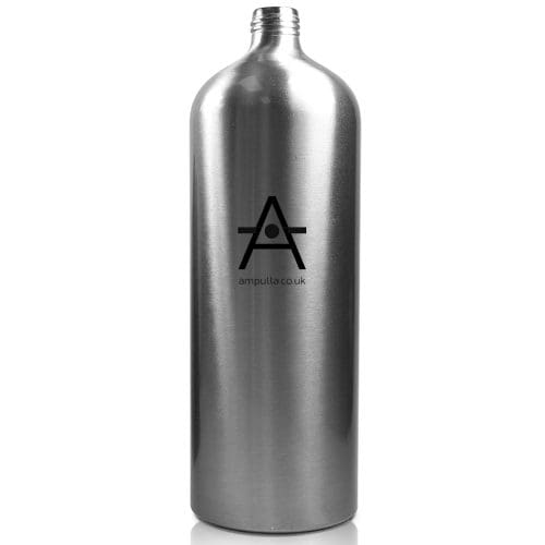 1000ml Brushed Aluminium Bottle