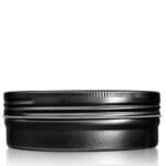 120ml Black Aluminium Jar and Lid