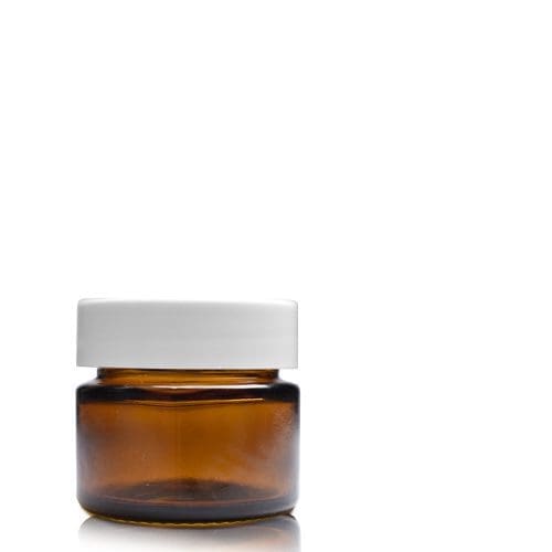 15ml Amber Glass Jar With Lid