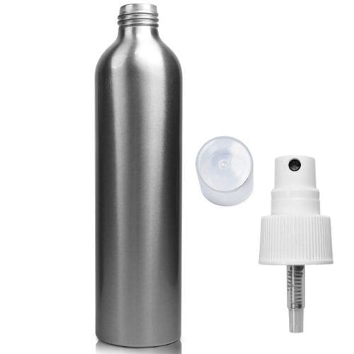 300ml Brushed Aluminium Spray Bottle