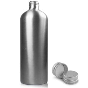 500ml Brushed Aluminium Metal Bottle With Aluminium Cap