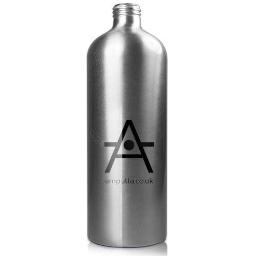 500ml Brushed Aluminium Bottle