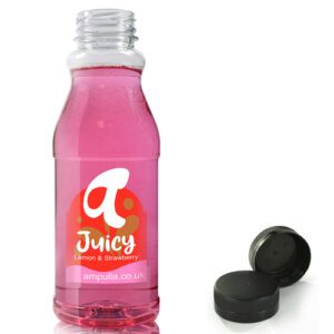 500ml Curvy 30% RPET Juice Bottle With Tamper Evident Juice Cap