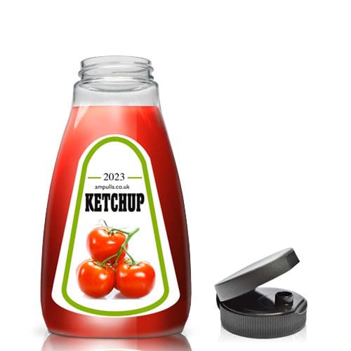 250ml Ketchup Bottle filled