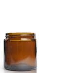 120ml Amber Glass Cosmetic Jar