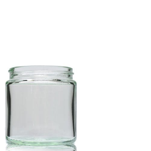 120ml Clear Glass Ointment Jar