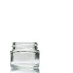 15ml Clear Glass Cosmetic Jar