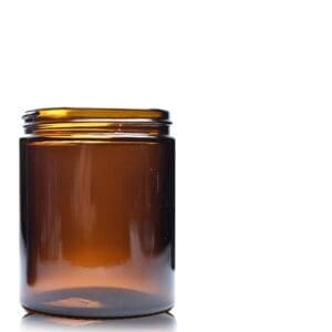 180ml Amber Glass Cosmetic Jar