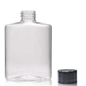 250ml Clear PET Hand Wash Bottle With Screw Cap