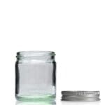 30ml Clear Glass Cosmetic Jar With Screw Cap