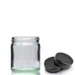 30ml Clear Glass Cosmetic Jar With Screw Cap