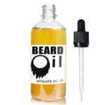 100ml Clear Glass Beard Oil Bottle With CRC Glass Pipette & Wiper