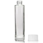 100ml Clear Glass Cylindro Bottle With Screw Cap