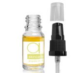 10ml Clear Glass Skincare Bottle With Lotion Pump