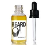 30ml Clear Beard Oil Bottle With Pipette