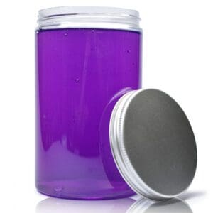 400ml Plastic Slime Jar With Aluminium Cap