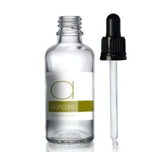 50ml Clear Glass Dropper Bottle & TE Pipette