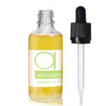 50ml Clear Glass Skincare Bottle With CRC Glass Pipette