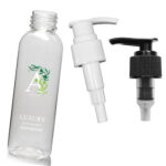 100ml Tall Clear Moisturiser Pump Bottle