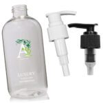 250ml Clear Boston Moisturiser Pump Bottle
