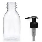 100ml Plastic Sirop bottle with pump