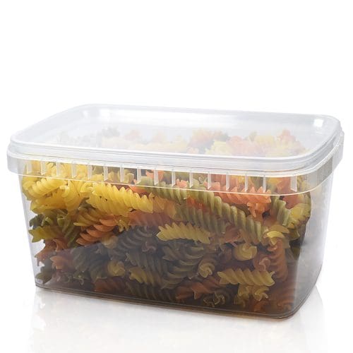 500ml Rectangular Food Tub - Ampulla Packaging - 0161 367 1414