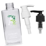 200ml Short Clear Moisturiser Pump Bottle