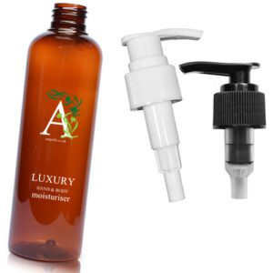 250ml 'Boston' Amber Moisturiser Pump Bottle