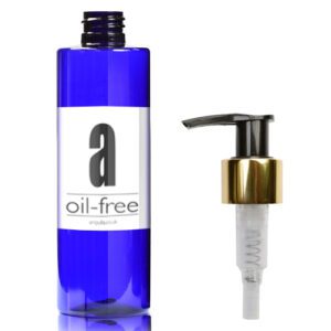 250ml Luxury Cobalt Blue Moisturiser Pump Bottle