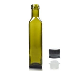 250ml Glass Marasca Bottle & Pouring Cap