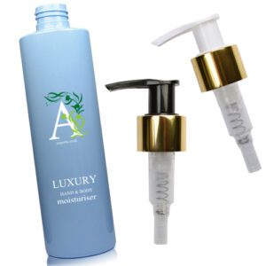 250ml Luxury Light Blue Moisturiser Pump Bottle