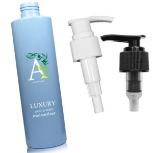 250ml Light Blue Moisturiser Pump Bottle