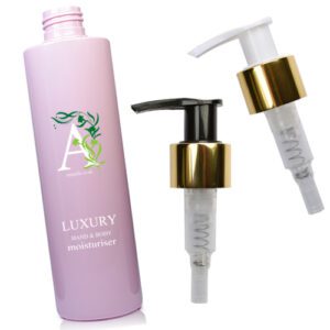 250ml Luxury Pink Moisturiser Pump Bottle