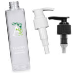 250ml Tall Clear Moisturiser Pump Bottle