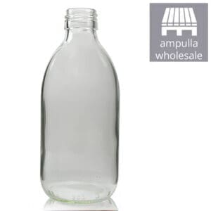 300ml Clear Glass Medicine Bottles Wholesale