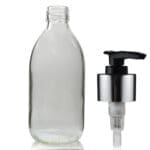300ml Clear Glass Medicine Bottle With Luxury Atomiser Spray