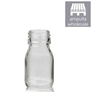 30ml Clear Glass Medicine Bottle Wholesale