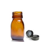 30ml Amber Glass Medicine Bottle With Polycone Cap