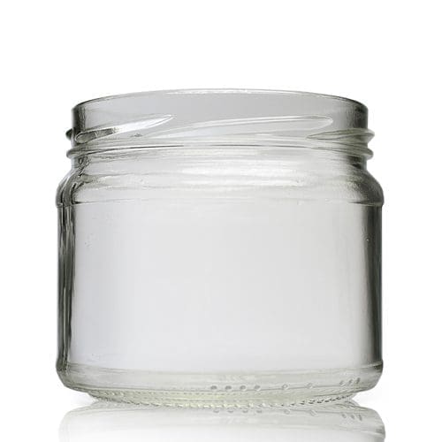 330ml Clear Glass Food Jar